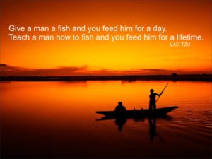 Teach a man to fish (1)